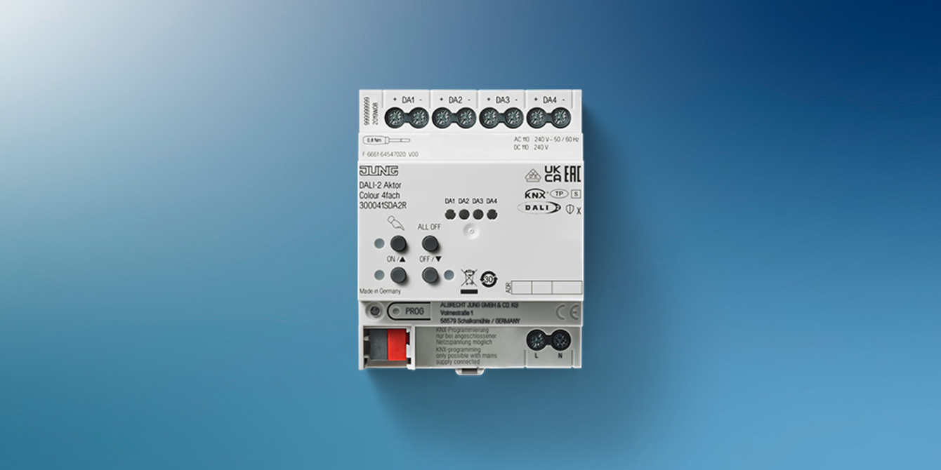 KNX DALI 2 Gateway Colour bei M&B Elektrotechnik GmbH in Unterwellenborn OT Bucha